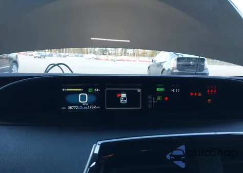 2021 Toyota Prius Prime Le из США, поврежденный, VIN JTDKAMFP9M3187986